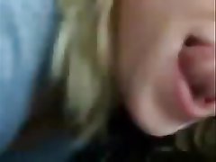 Amateur Babe Blonde Blowjob Outdoor 